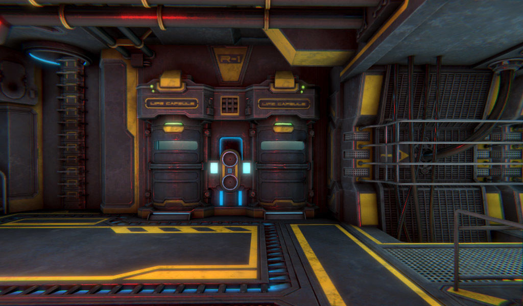 FPS Survival Sci-Fi game assets v1 Low-poly 3D model_15