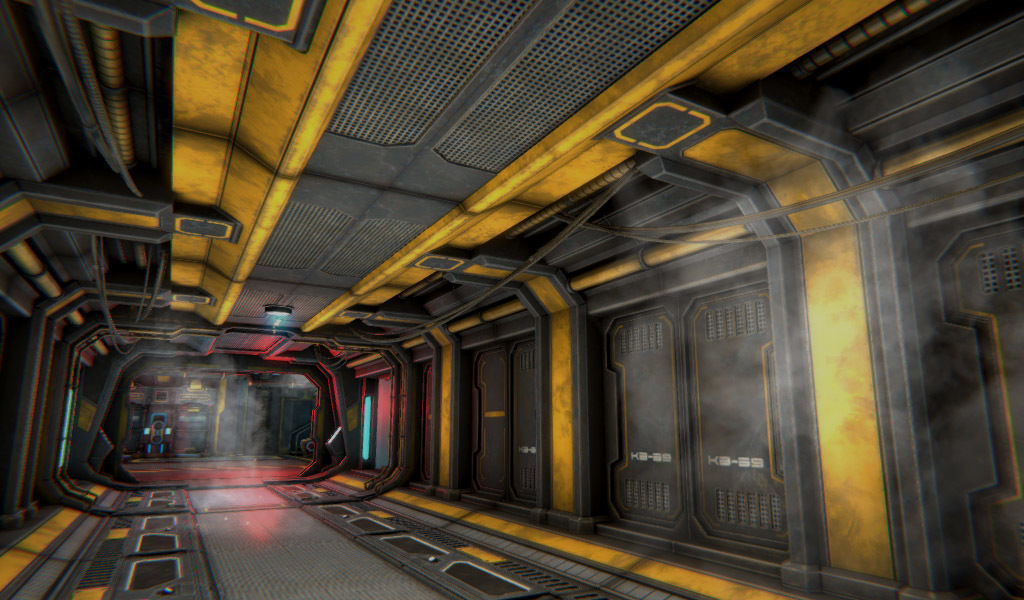 FPS Survival Sci-Fi game assets v1 Low-poly 3D model_9