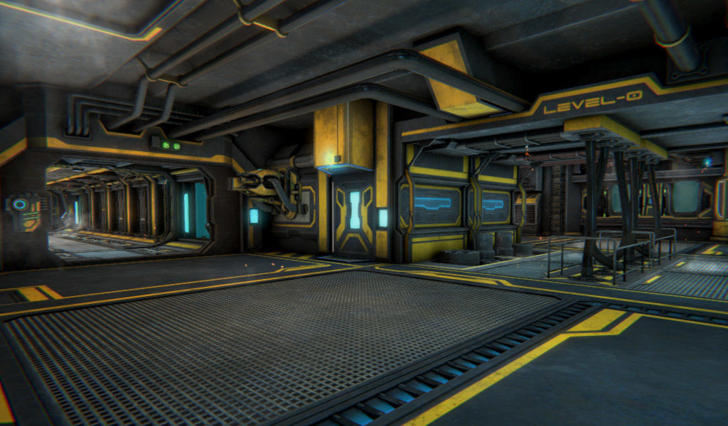 FPS Survival Sci-Fi game assets v1 Low-poly 3D model_22