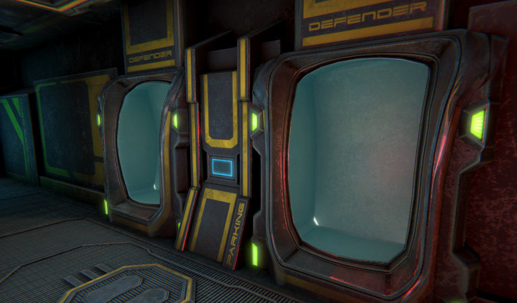 FPS Survival Sci-Fi game assets v1 Low-poly 3D model_6