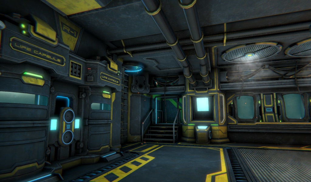 FPS Survival Sci-Fi game assets v1 Low-poly 3D model_19