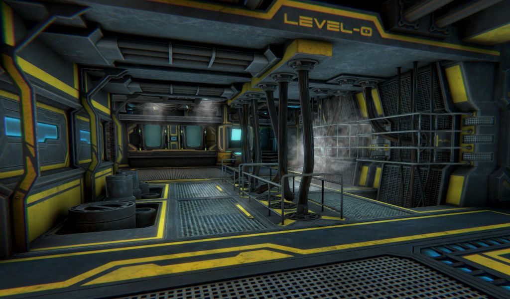 FPS Survival Sci-Fi game assets v1 Low-poly 3D model_17