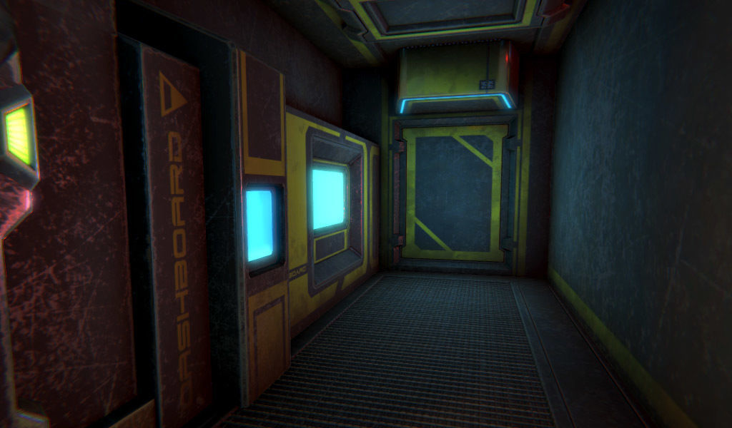 FPS Survival Sci-Fi game assets v1 Low-poly 3D model_4