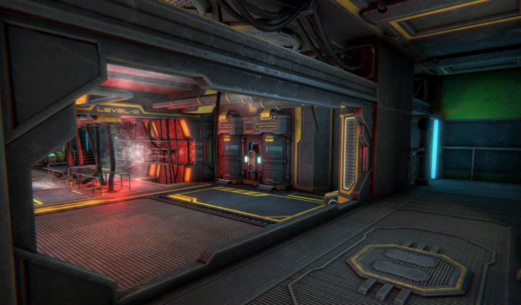 FPS Survival Sci-Fi game assets v1 Low-poly 3D model_5