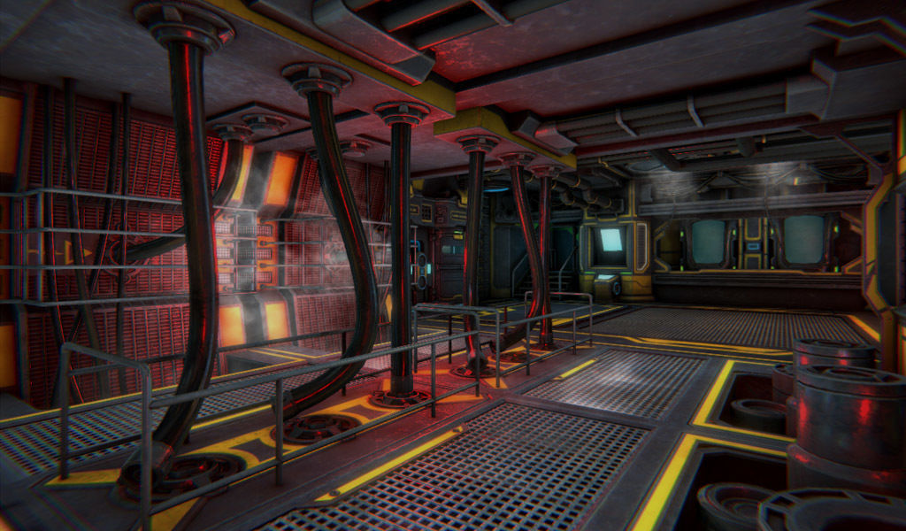 FPS Survival Sci-Fi game assets v1 Low-poly 3D model_18