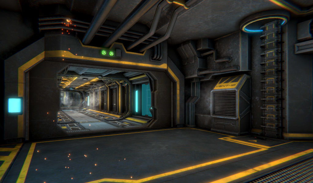 FPS Survival Sci-Fi game assets v1 Low-poly 3D model_12