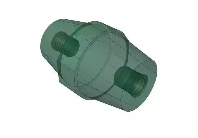 Low voltage busbar insulator IN-7610 Free 3D model