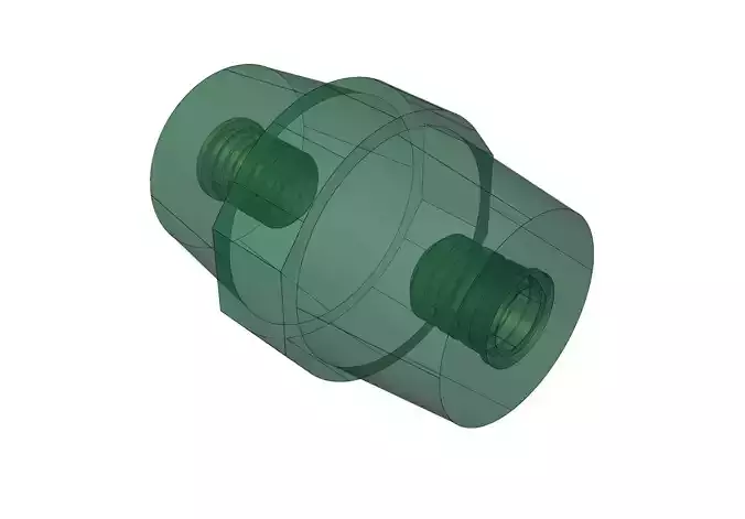 Low voltage busbar insulator IN-518 Free 3D model