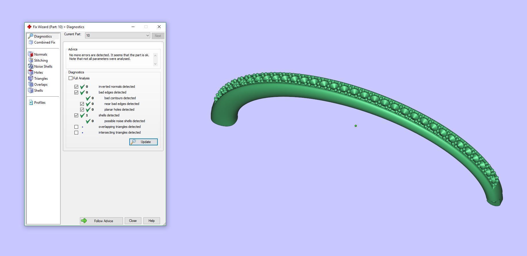 Gemstone Bracelets 3D print model_7