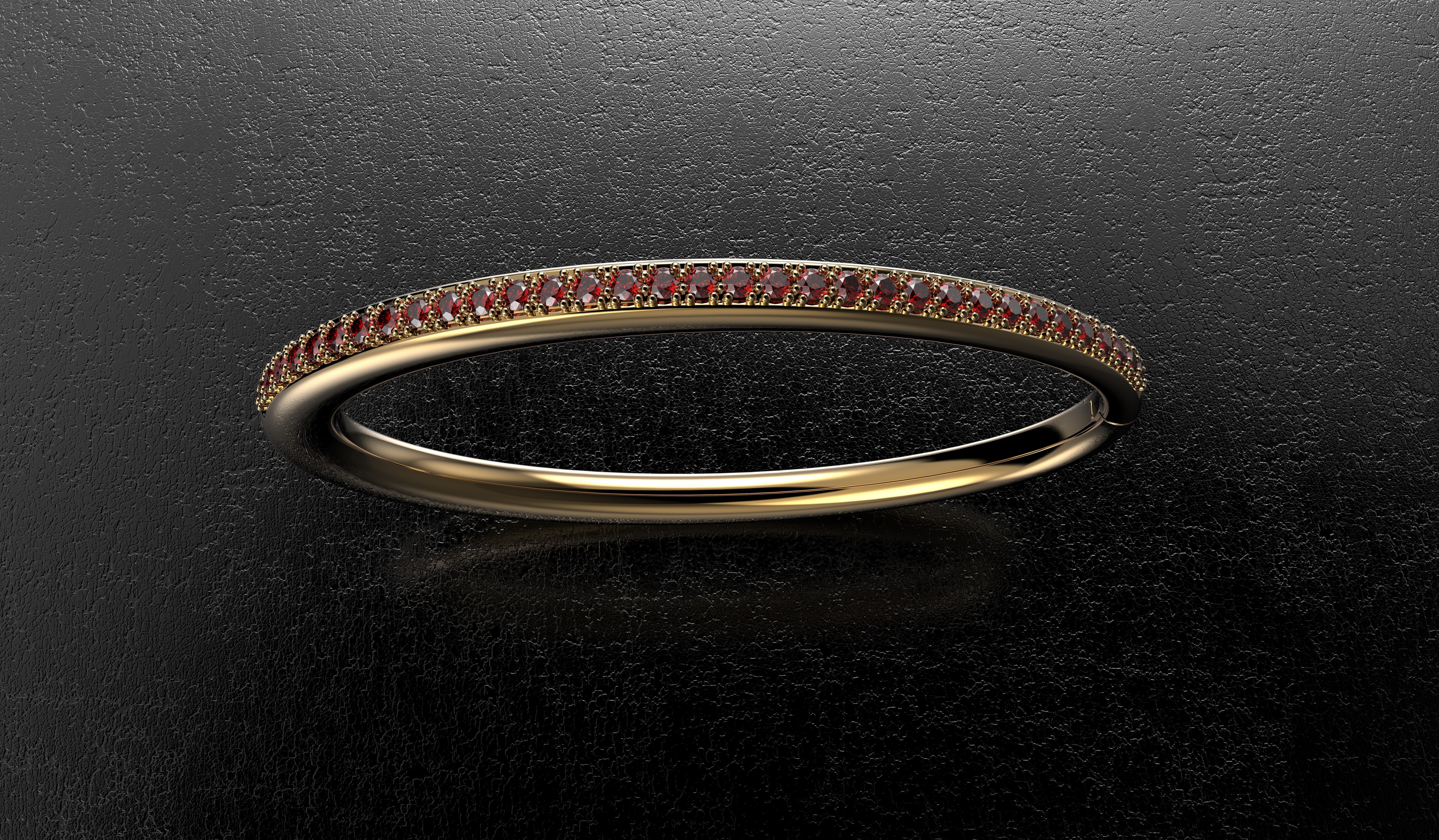 Gemstone Bracelets 3D print model_1