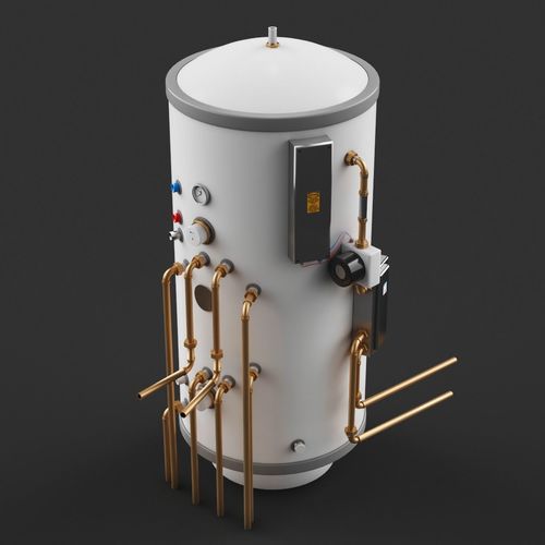 Domestic Water Boiler 3D model