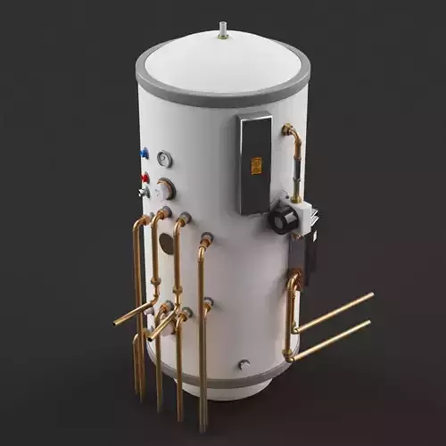 Domestic Water Boiler 3D model