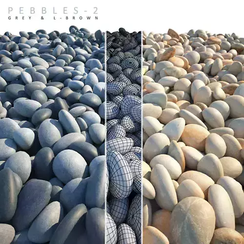PEBBLES 2 3D model