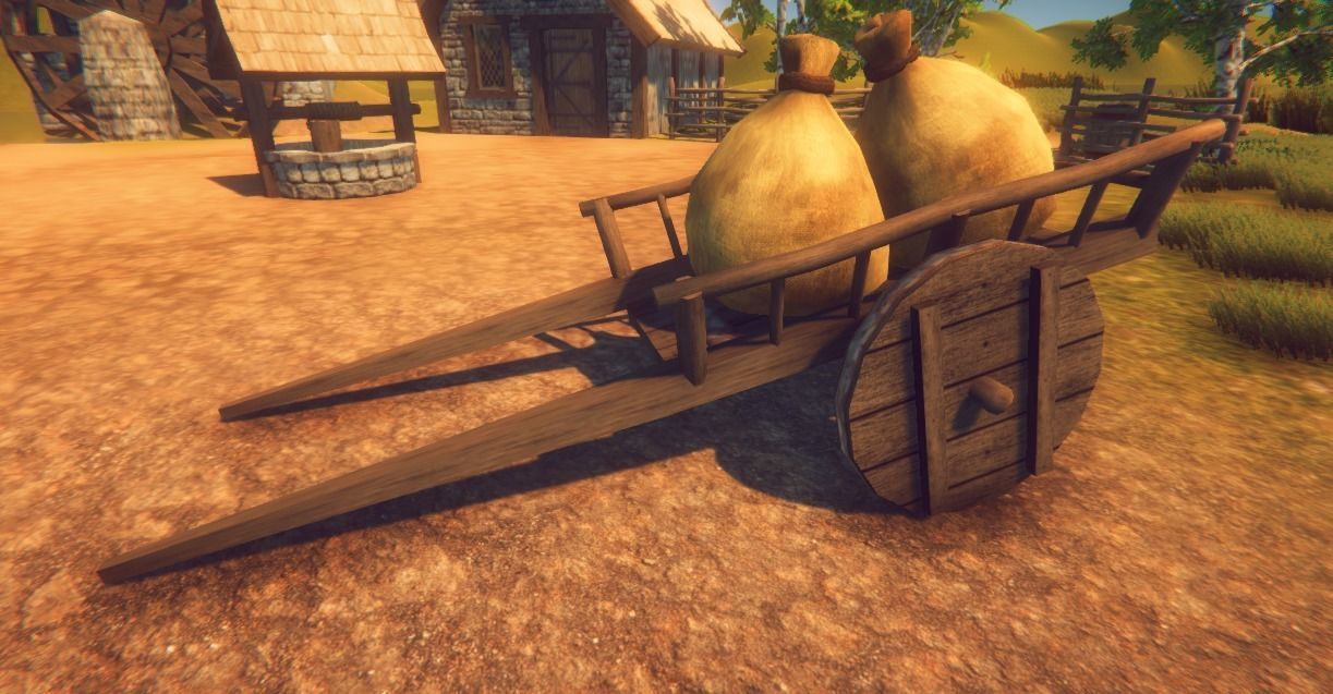 Medieval Village Pack Low-poly 3D model_6