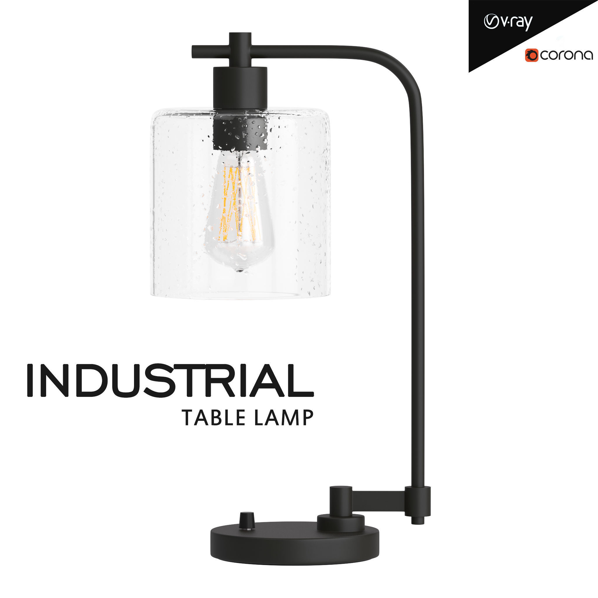 Industrial Table Lamp