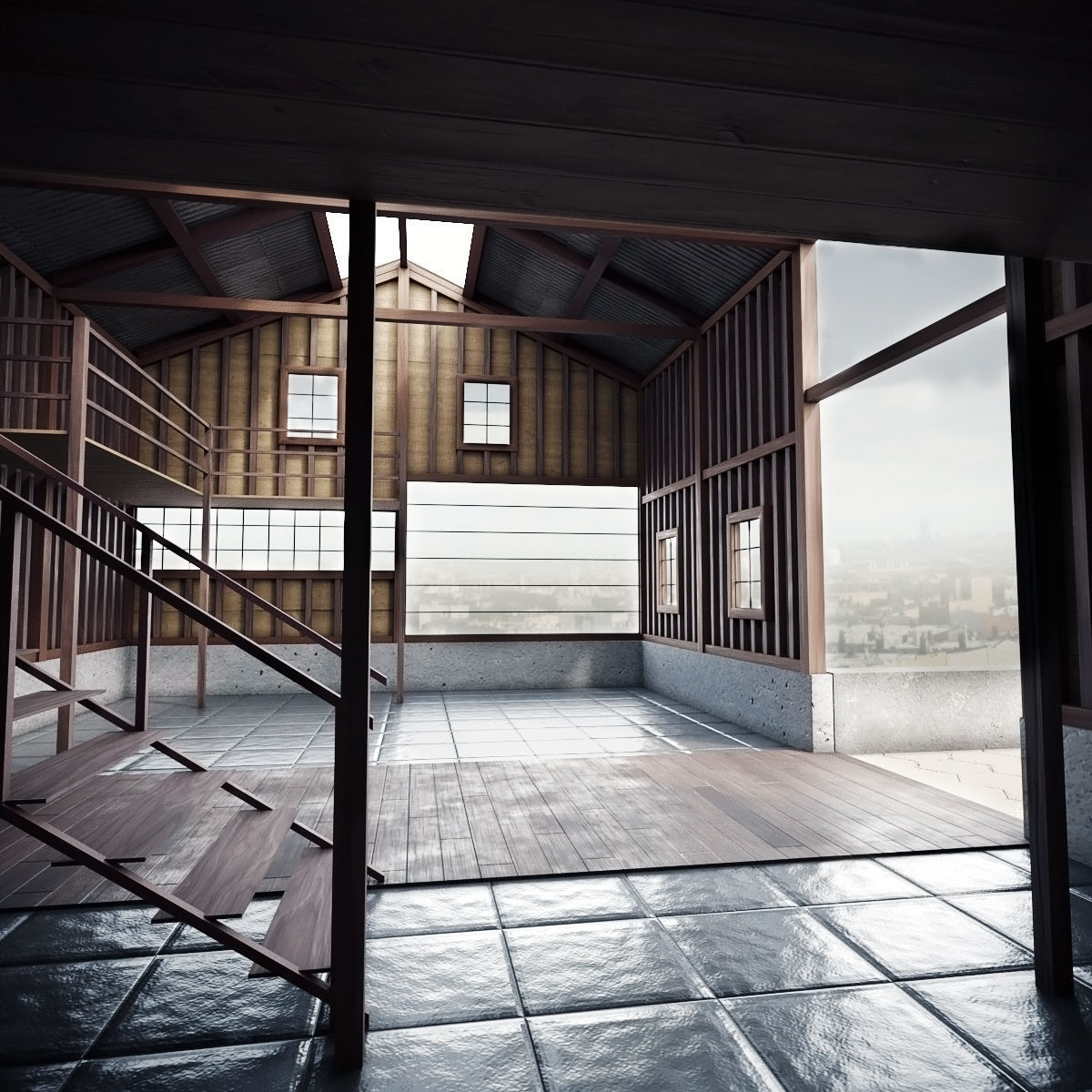 Interior Special Low-poly 3D model_17