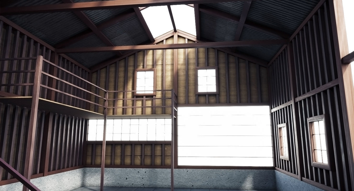 Interior Special Low-poly 3D model_4