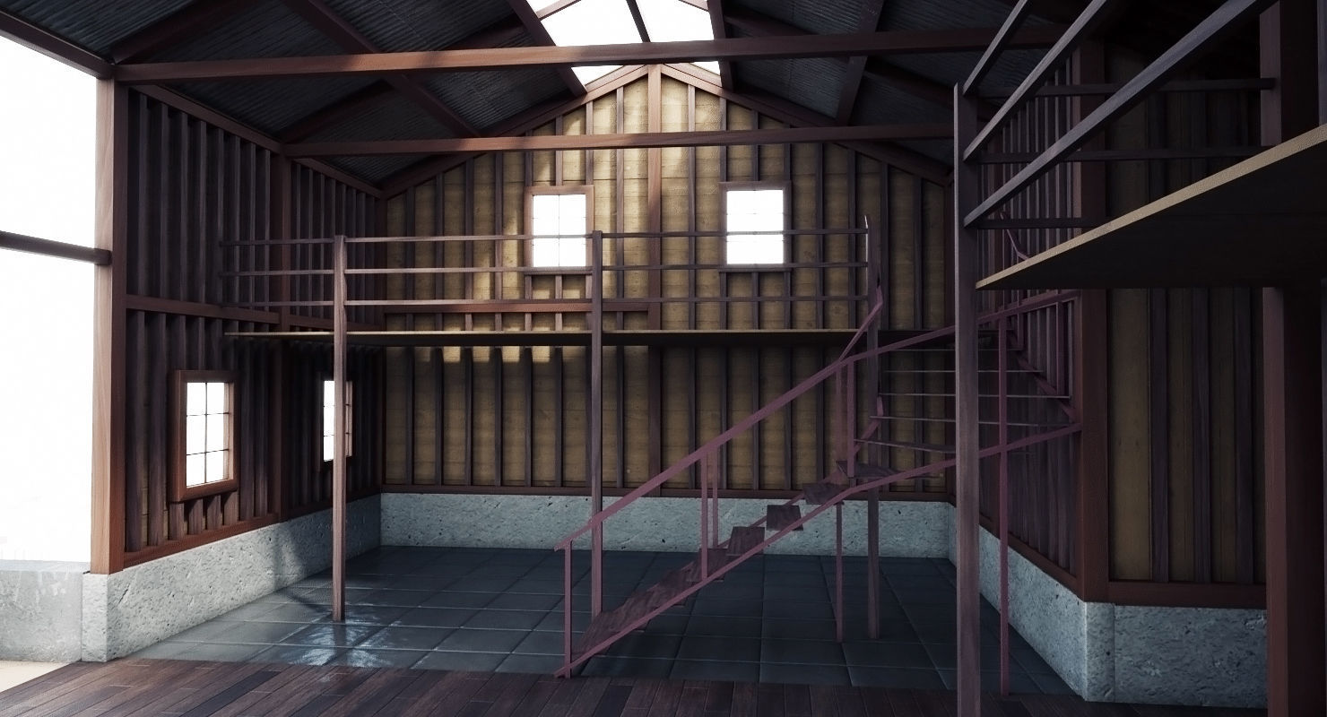 Interior Special Low-poly 3D model_9