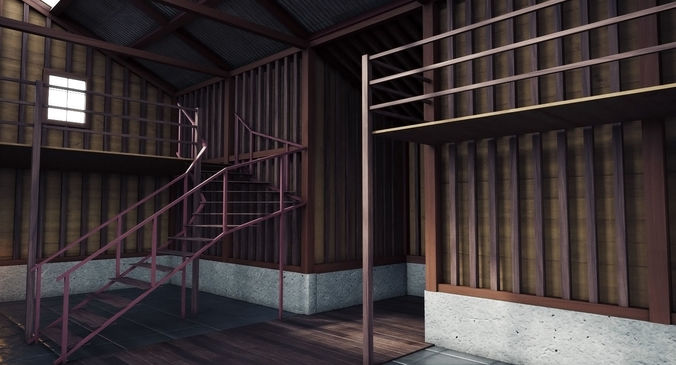 Interior Special Low-poly 3D model