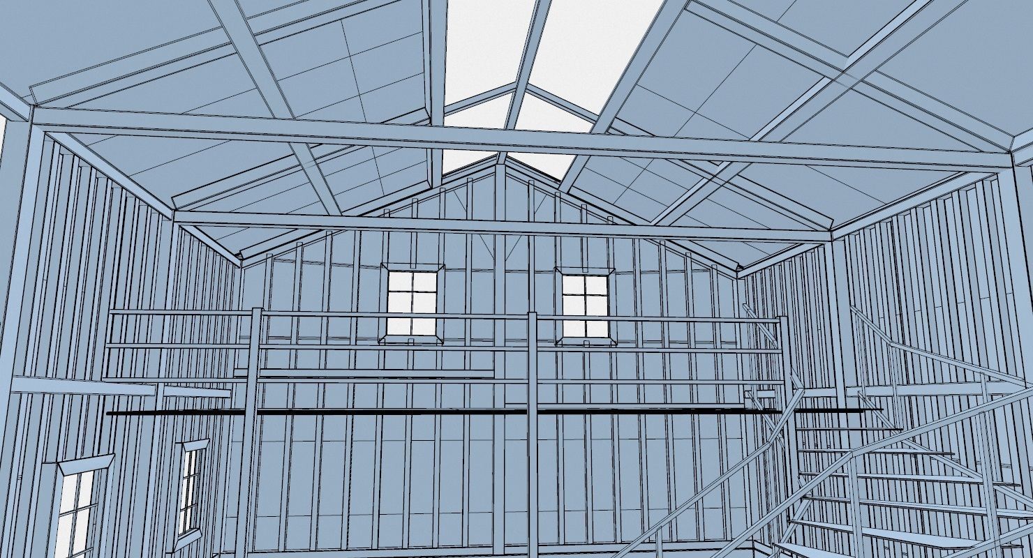 Interior Special Low-poly 3D model_16