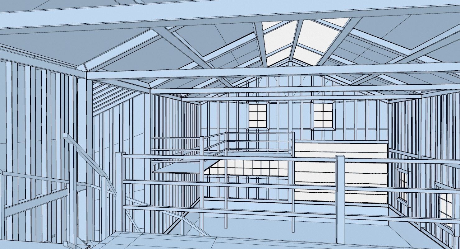 Interior Special Low-poly 3D model_13