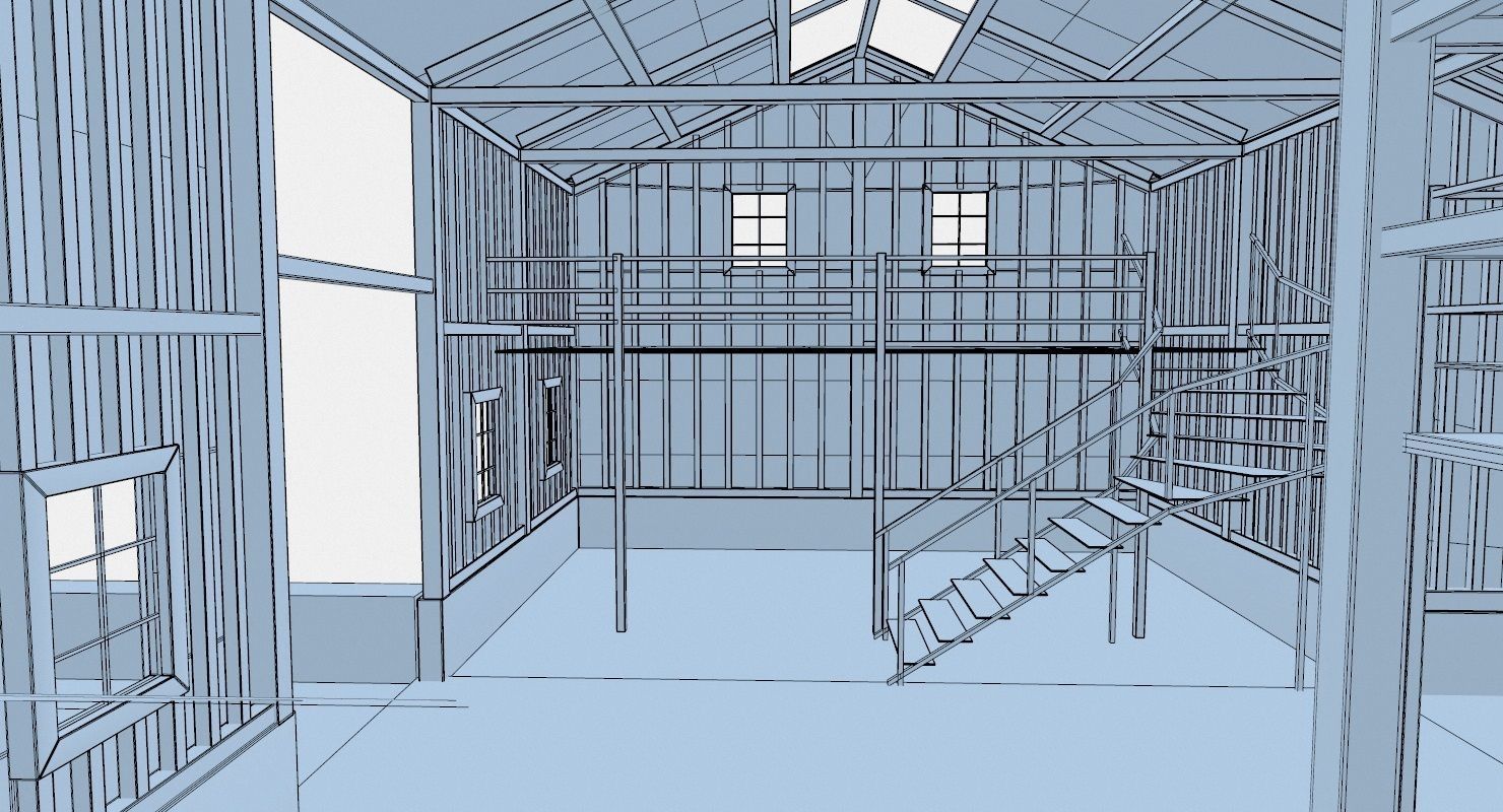 Interior Special Low-poly 3D model_18