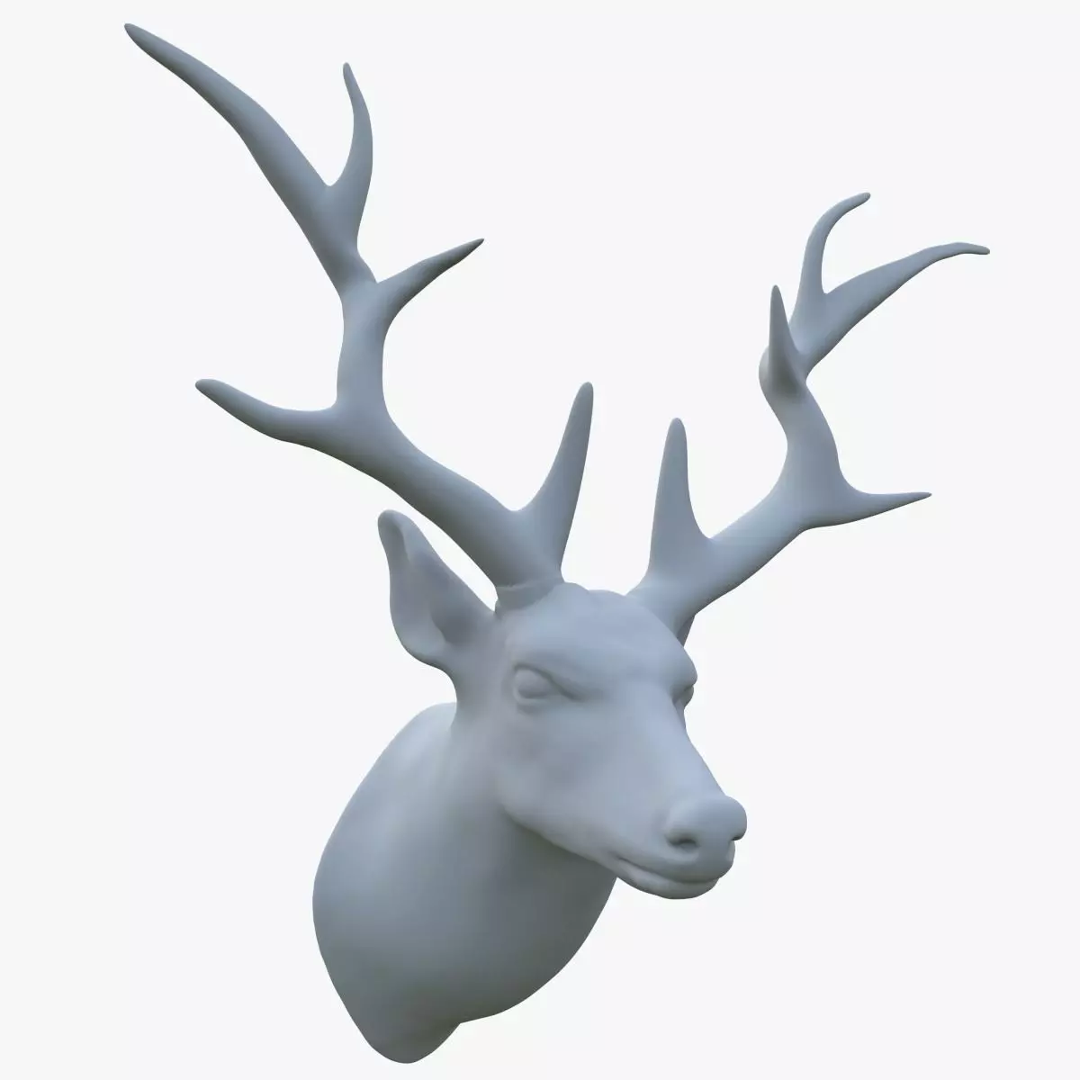 scarecrow deer head  3D model_0