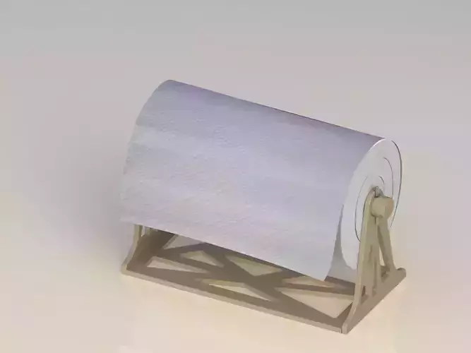 Sensa roll of paper Free 3D model