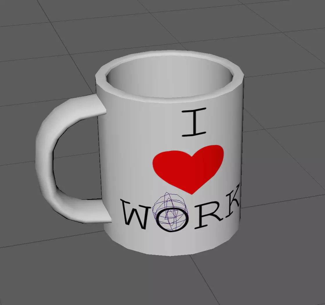 Coffee Mug Free low-poly 3D model
