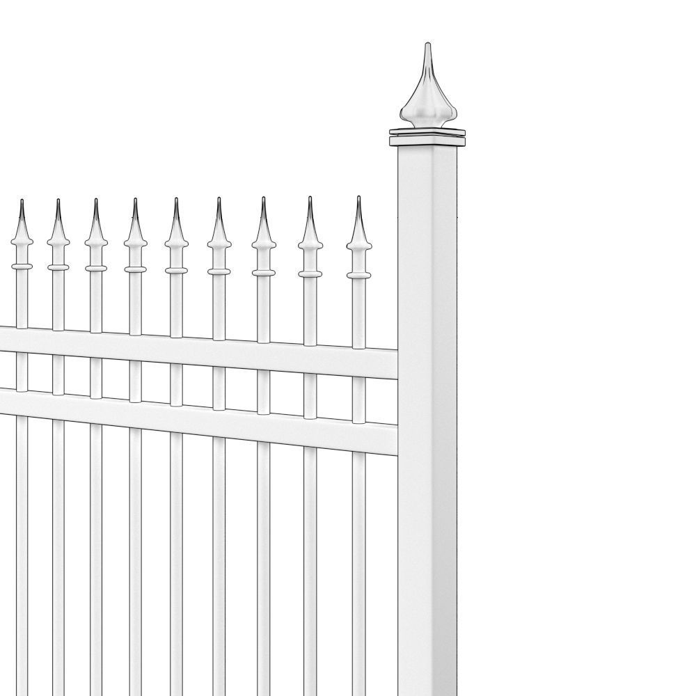 Fence 13 3D model_4
