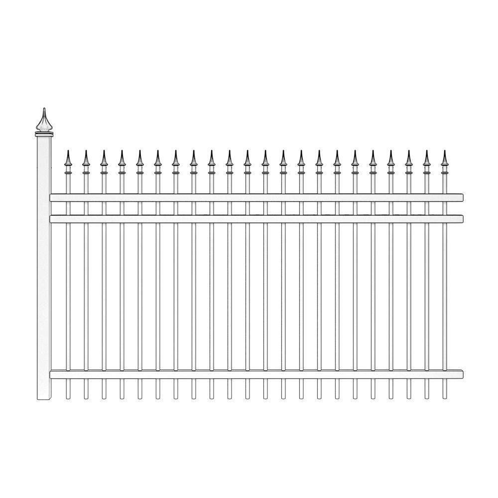 Fence 13 3D model_1