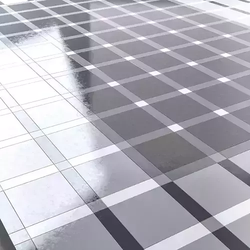 Burger King style tiled  floor