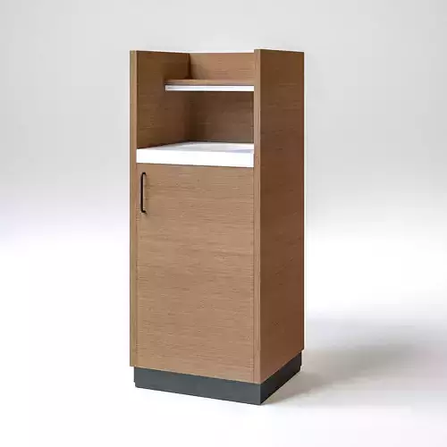 Fast food garbage trash bin burger king