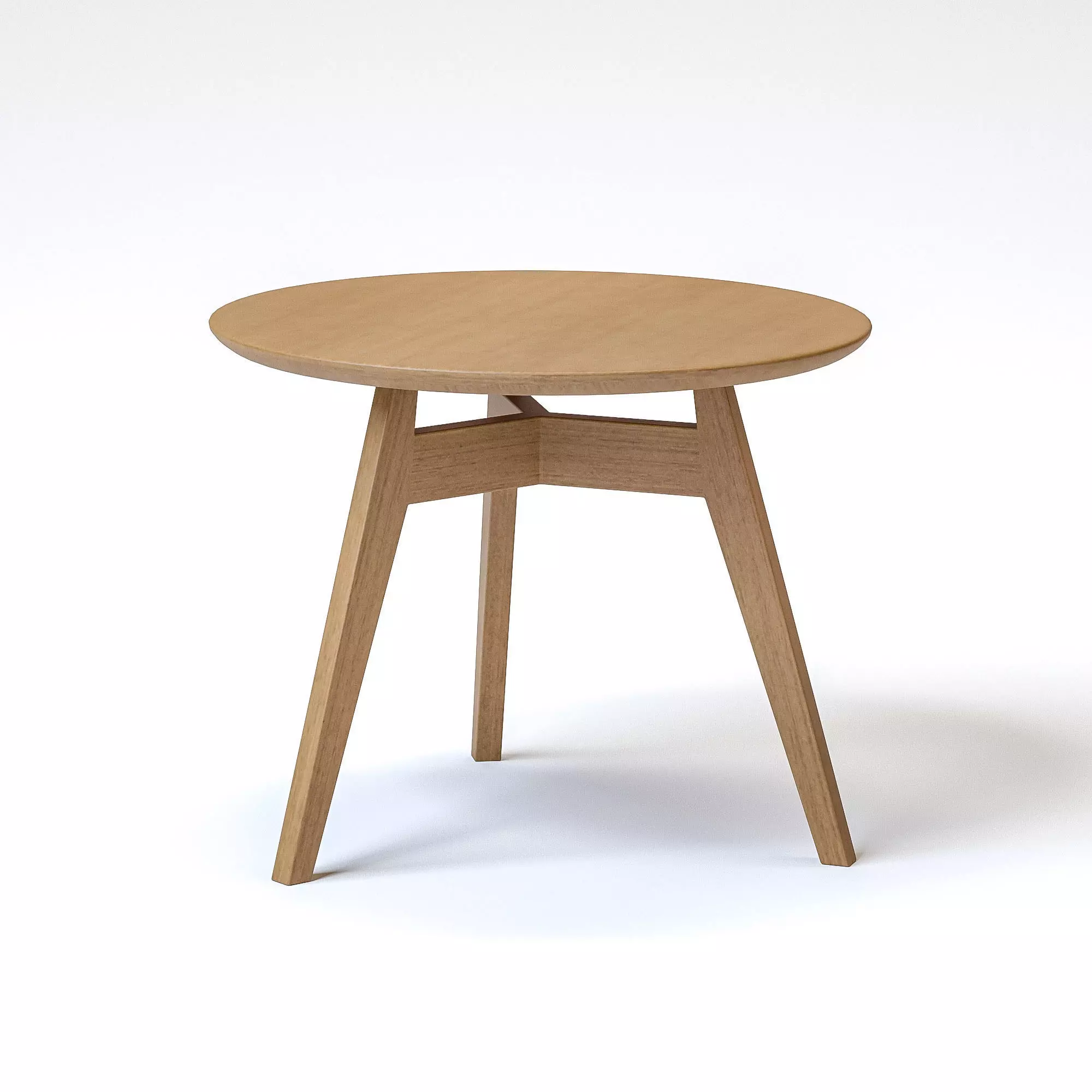 UHS Group Penny Round table Wood 3D model_0