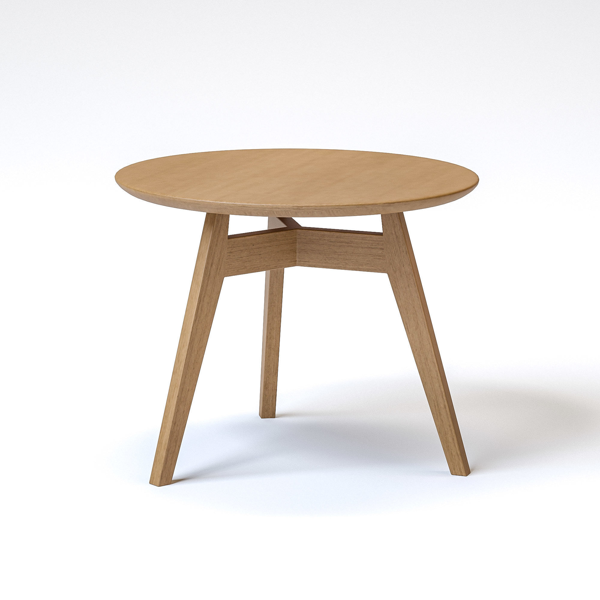 UHS Group Penny Round table Wood 3D model_9