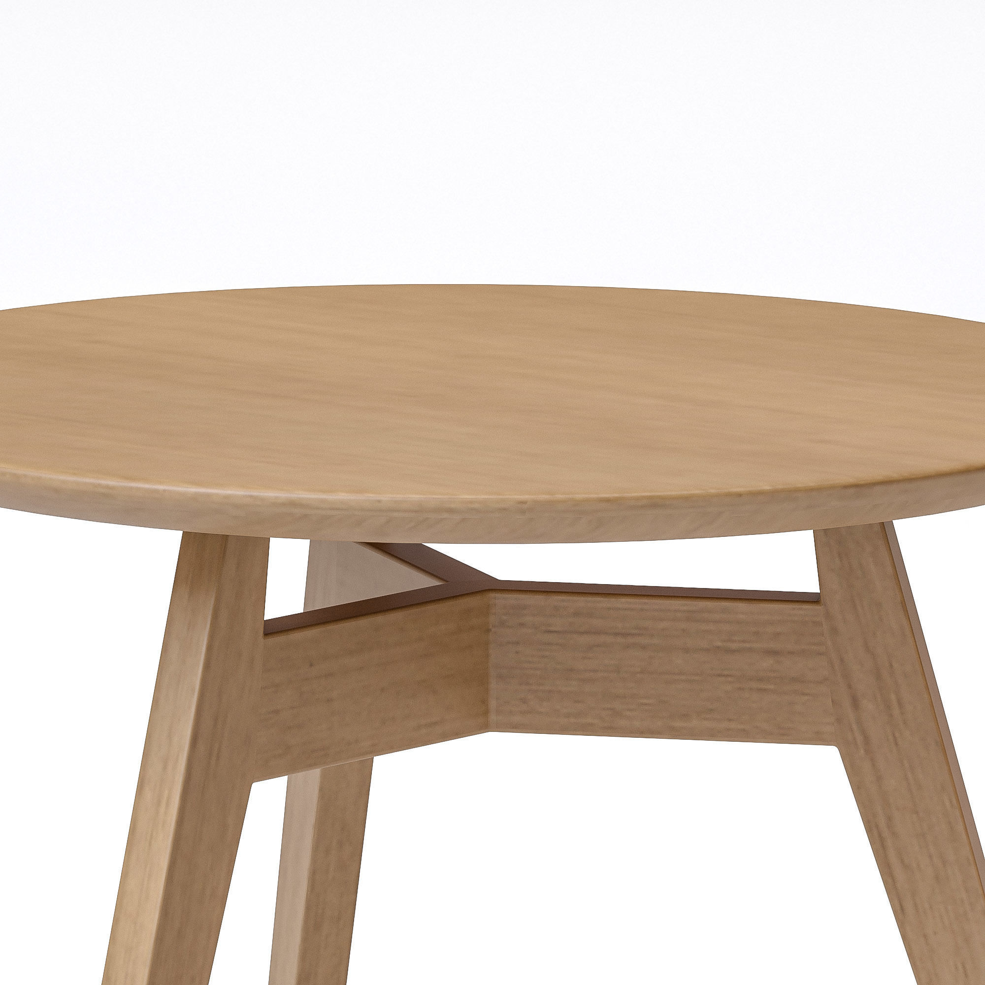 UHS Group Penny Round table Wood 3D model_3