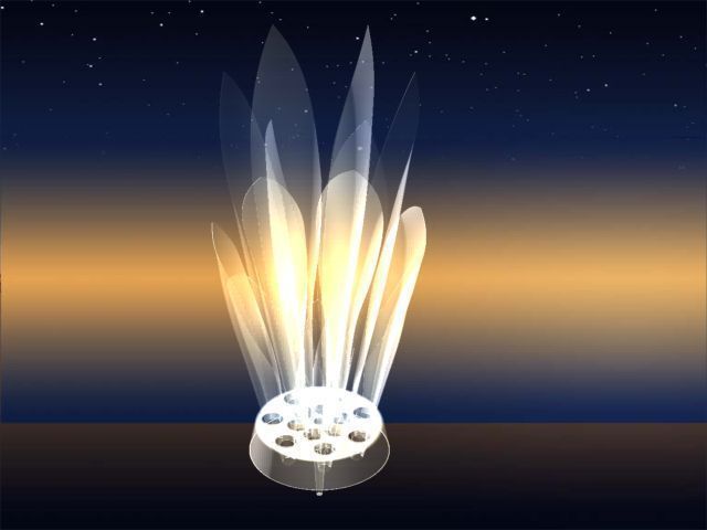 AquaColector plant in pot Free 3D model_4