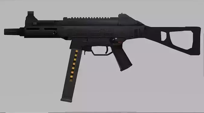 UMP Low Poly and Textured