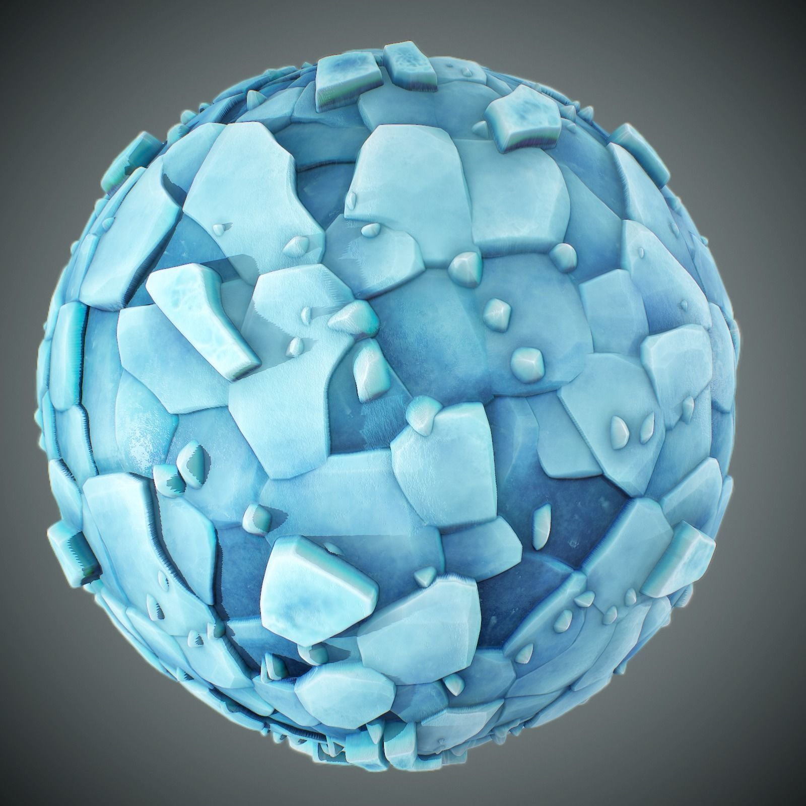 IceLand - Stylized PBR materials Texture_8