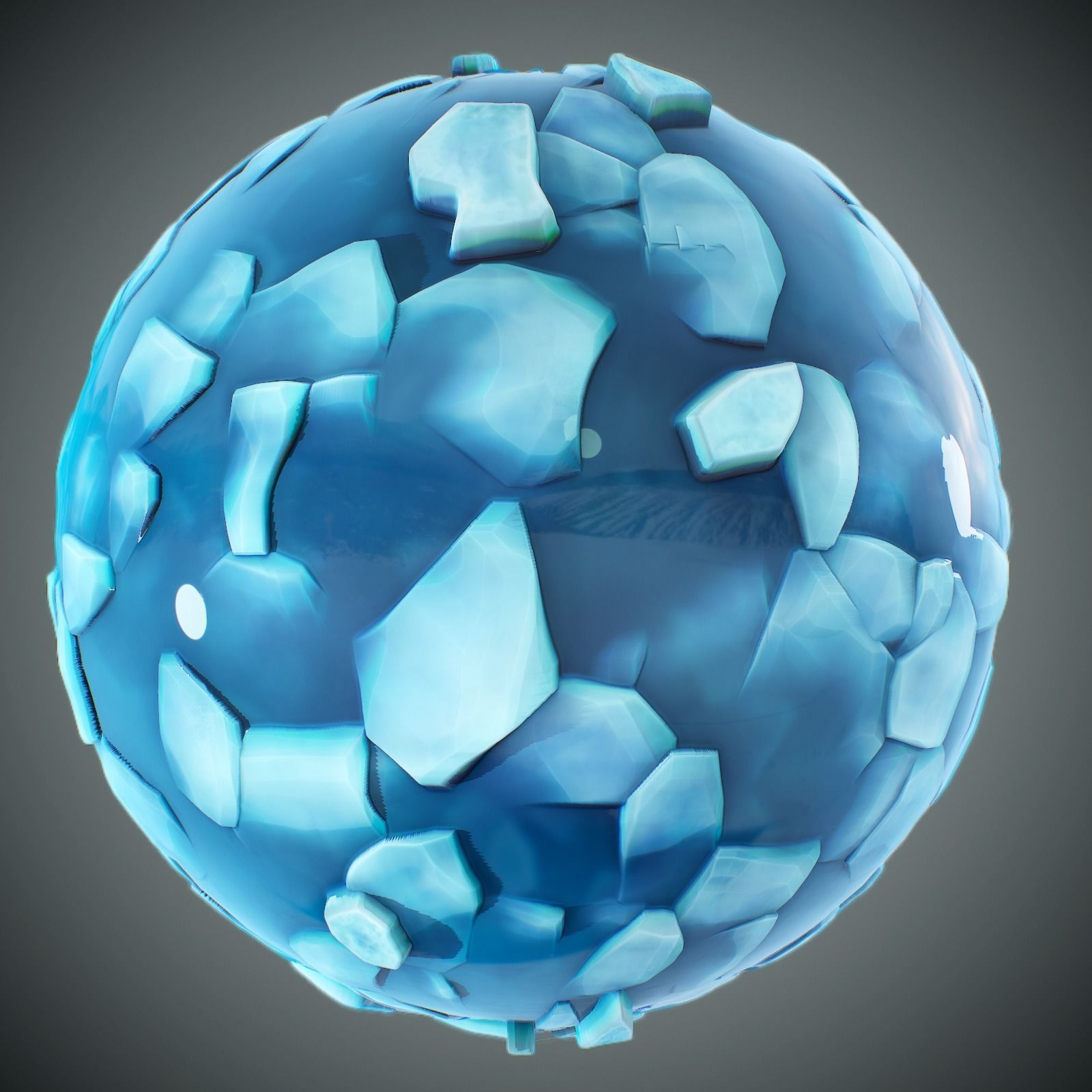 IceLand - Stylized PBR materials Texture_6
