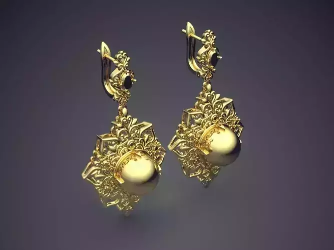 Vintage Unique Luxurious Earrings