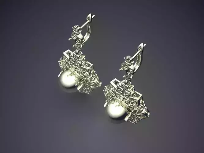 Vintage Unique Luxurious Earrings