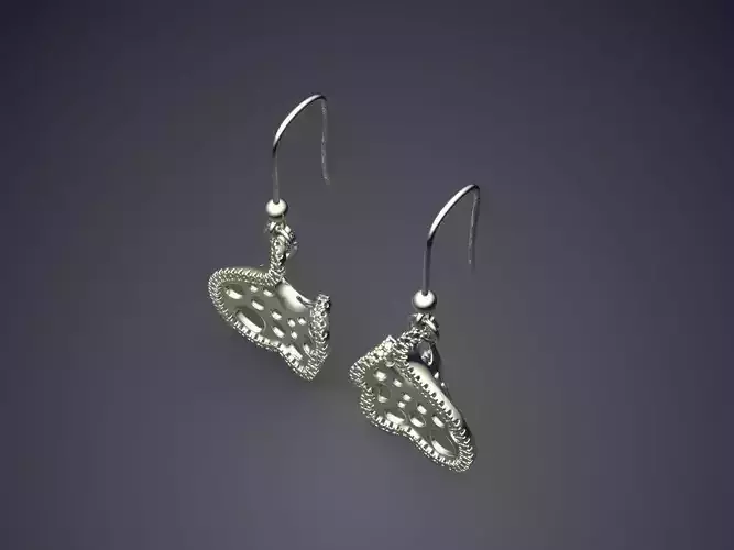 Extraordinary Modern Abstract Earrings