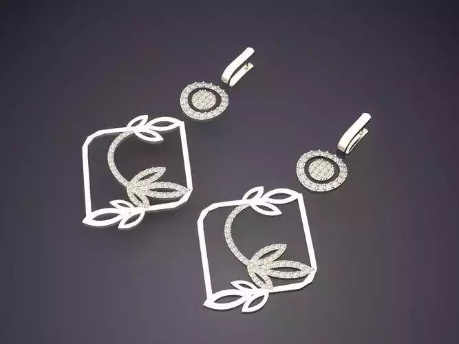 Unique Simple Minimalistic Earrings with Small Detailing