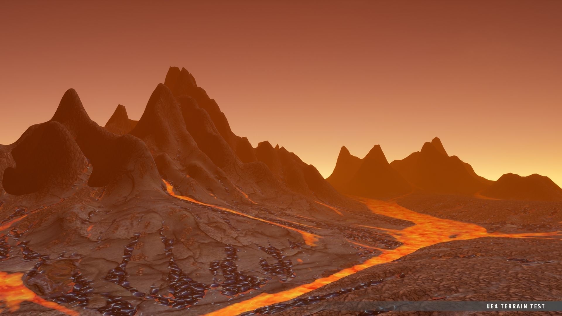 Stylized Fantasy Fire Shore Landscape Material Pack Texture_5