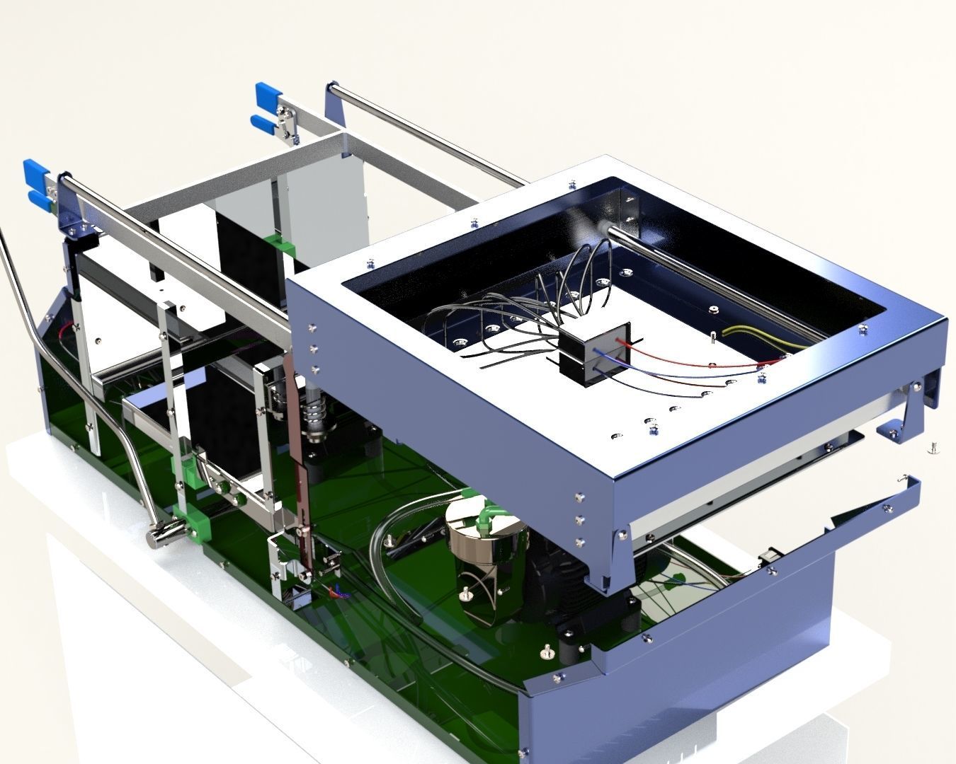 Vacuum Forming Machine 3D model_21