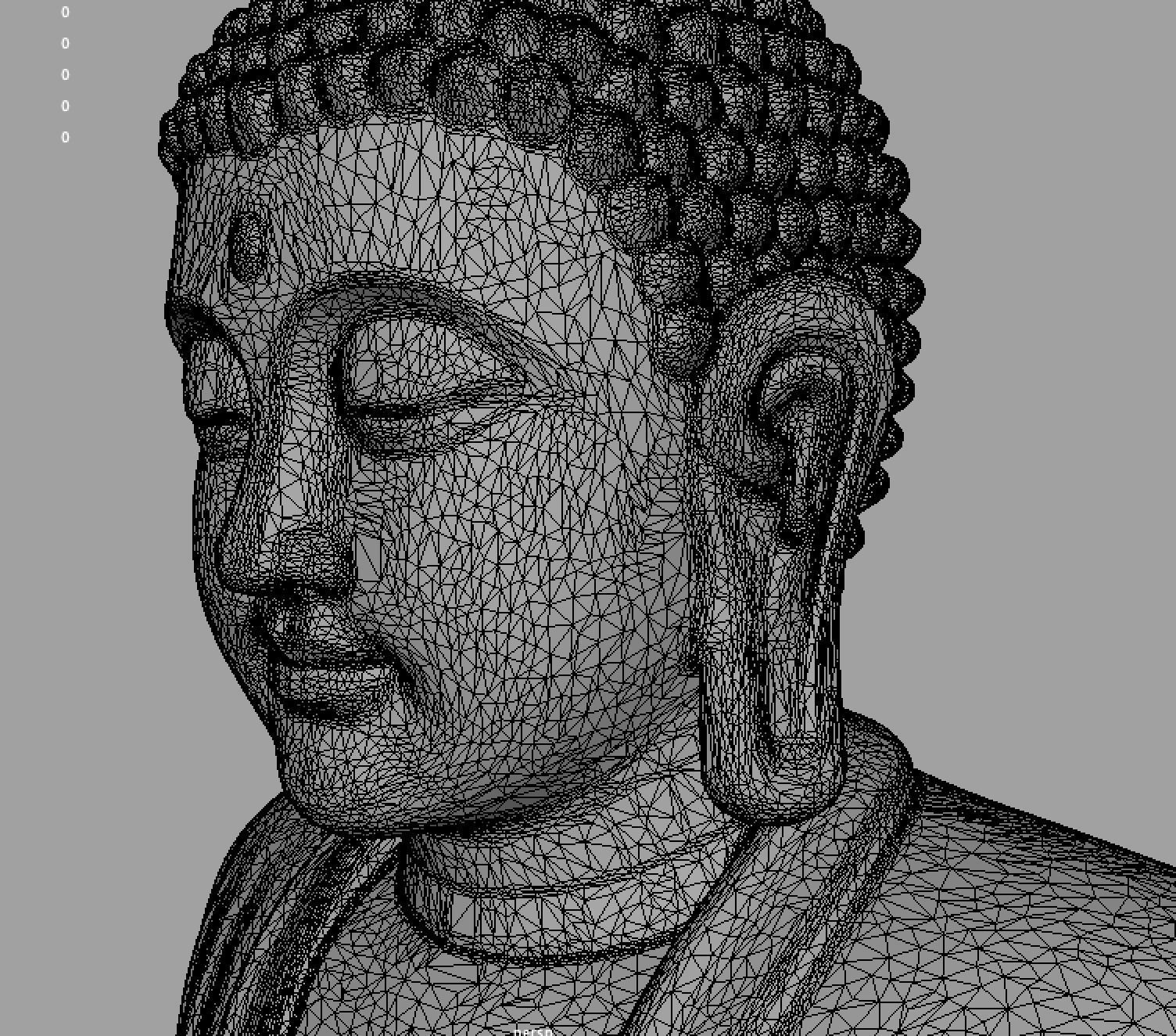 Buddha Statuette for 3d printing 3D print model_2