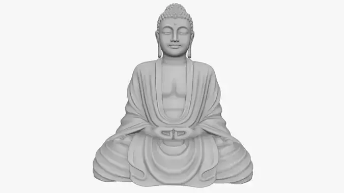 Buddha Statuette for 3d printing 3D print model