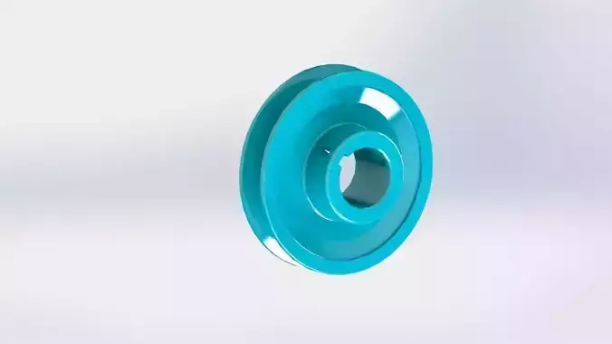 Simple Sheave 58 Bore 2 OD