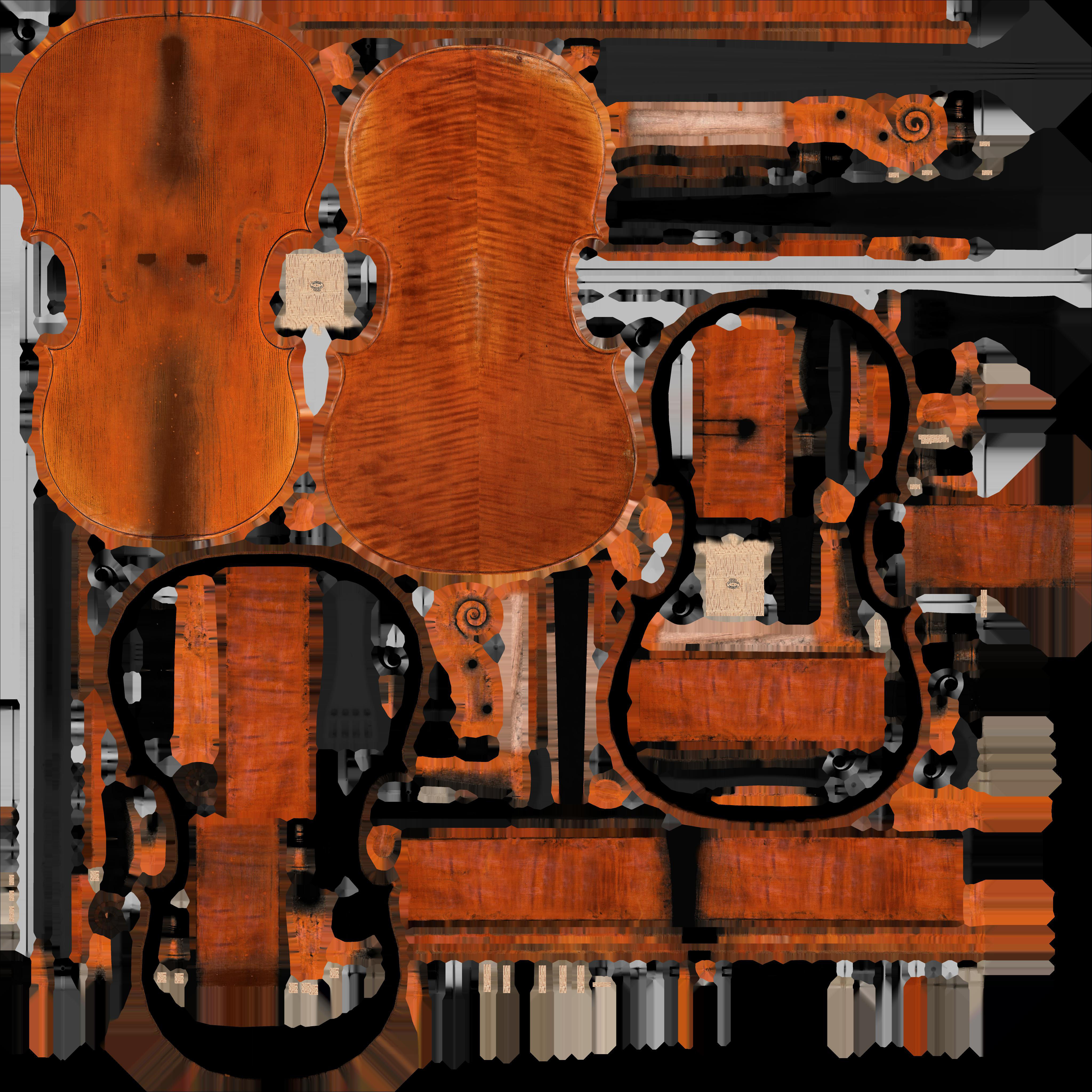 3D Scan Woman Musician 005 3D model_17